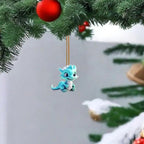 Dragon Pendant Advent Calendar with 24 Cartoon Dragon Charms 2026