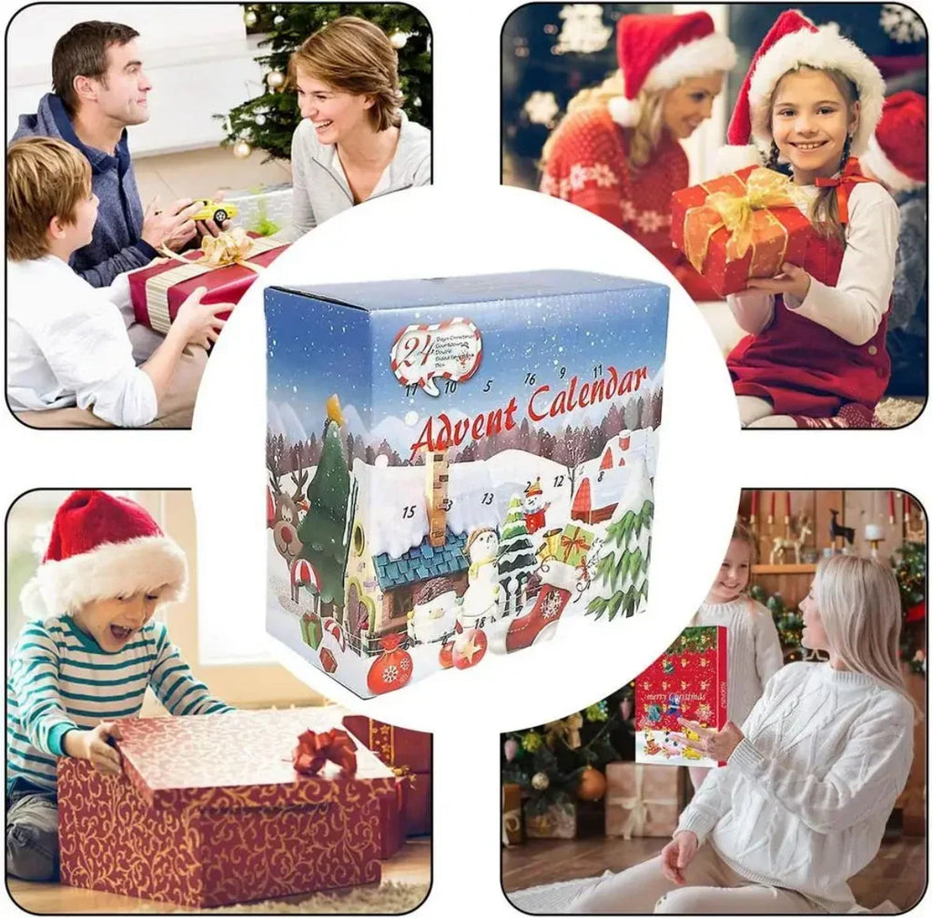 Dinosaur Advent Calendar with 24 Rubber Figures and Play Mat 2026