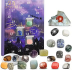 Mineral Advent Calendar with 24 Natural Stones for Collectors 2026