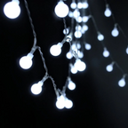 LED Fairy Lights – Warm White String Lights with Balls, Flowers, Stars or Snowflakes for Bedroom, Indoor & Outdoor