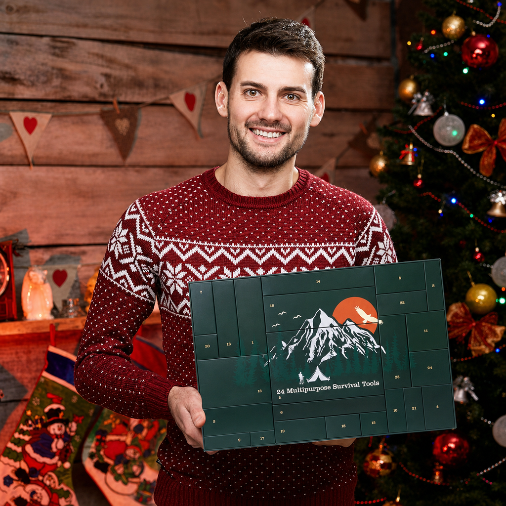 Wildaro | Survival Advent Calendar with 24 Outdoor Gear Items 2026