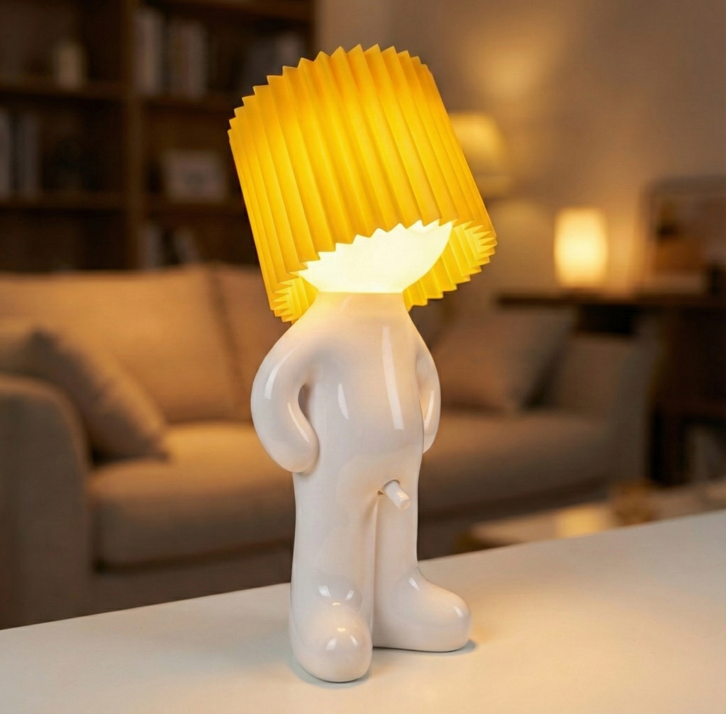 Cordless LED Table Lamp with Dimmer, 29 cm – Rechargeable, Decorative Night Light & Desk Lamp for Bedroom, Living Room & Office