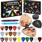 Guitar Pick Advent Calendar with 24 Plectrums and Storage Case 2026