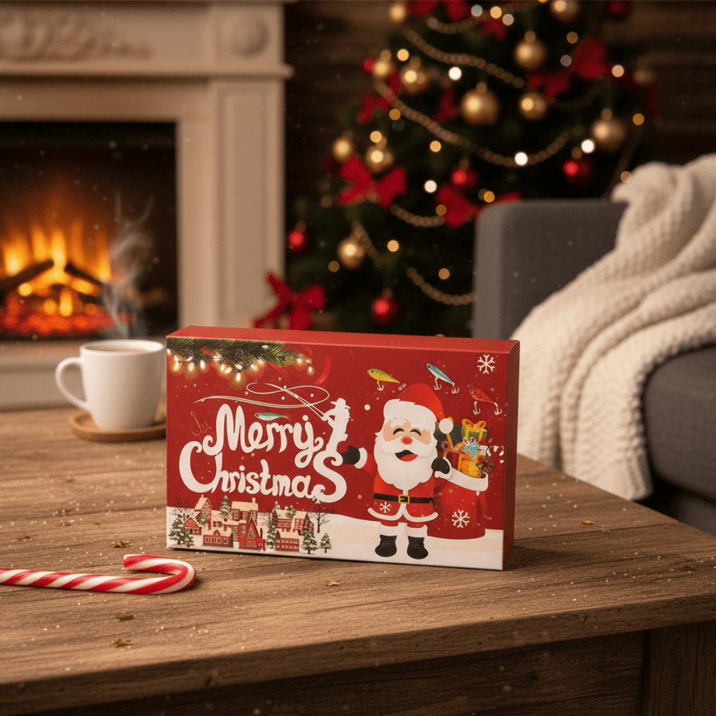 Fishing Tackle Advent Calendar 2026 with 73-Piece Angling Set