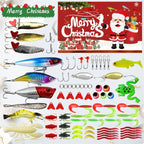 Fishing Tackle Advent Calendar 2026 with 73-Piece Angling Set