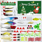 Fishing Tackle Advent Calendar 2026 with 73-Piece Angling Set