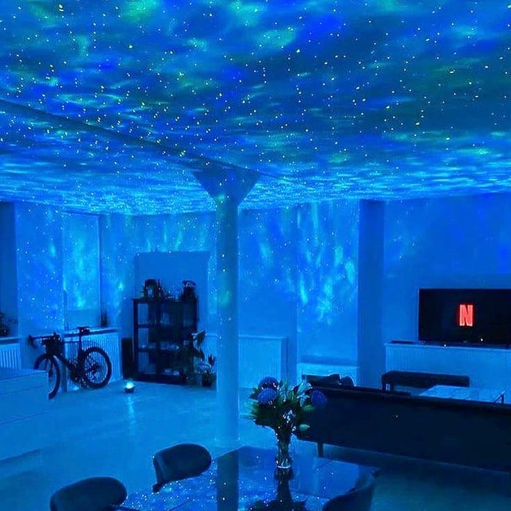 Galaxy Star Projector with Bluetooth Sound & App Control – LED Night Light & Mood Light for the Bedroom