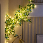 LED String Lights with Pink Roses for Wall Decor – 5 Metre Decorative Fairy Lights