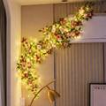 LED String Lights with Pink Roses for Wall Decor – 5 Metre Decorative Fairy Lights