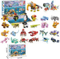 Building Blocks Advent Calendar with 24 Mini Brick Models 2026