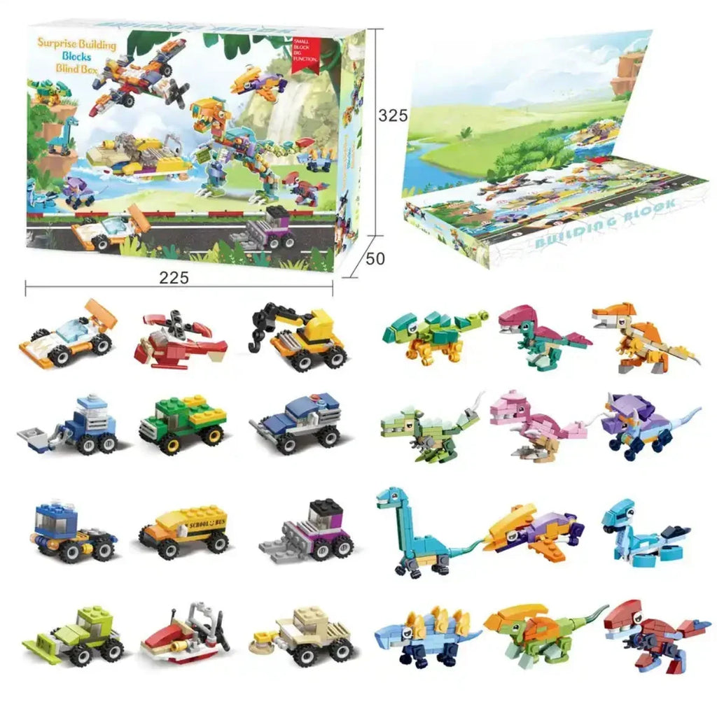 Building Blocks Advent Calendar with 24 Mini Brick Models 2026