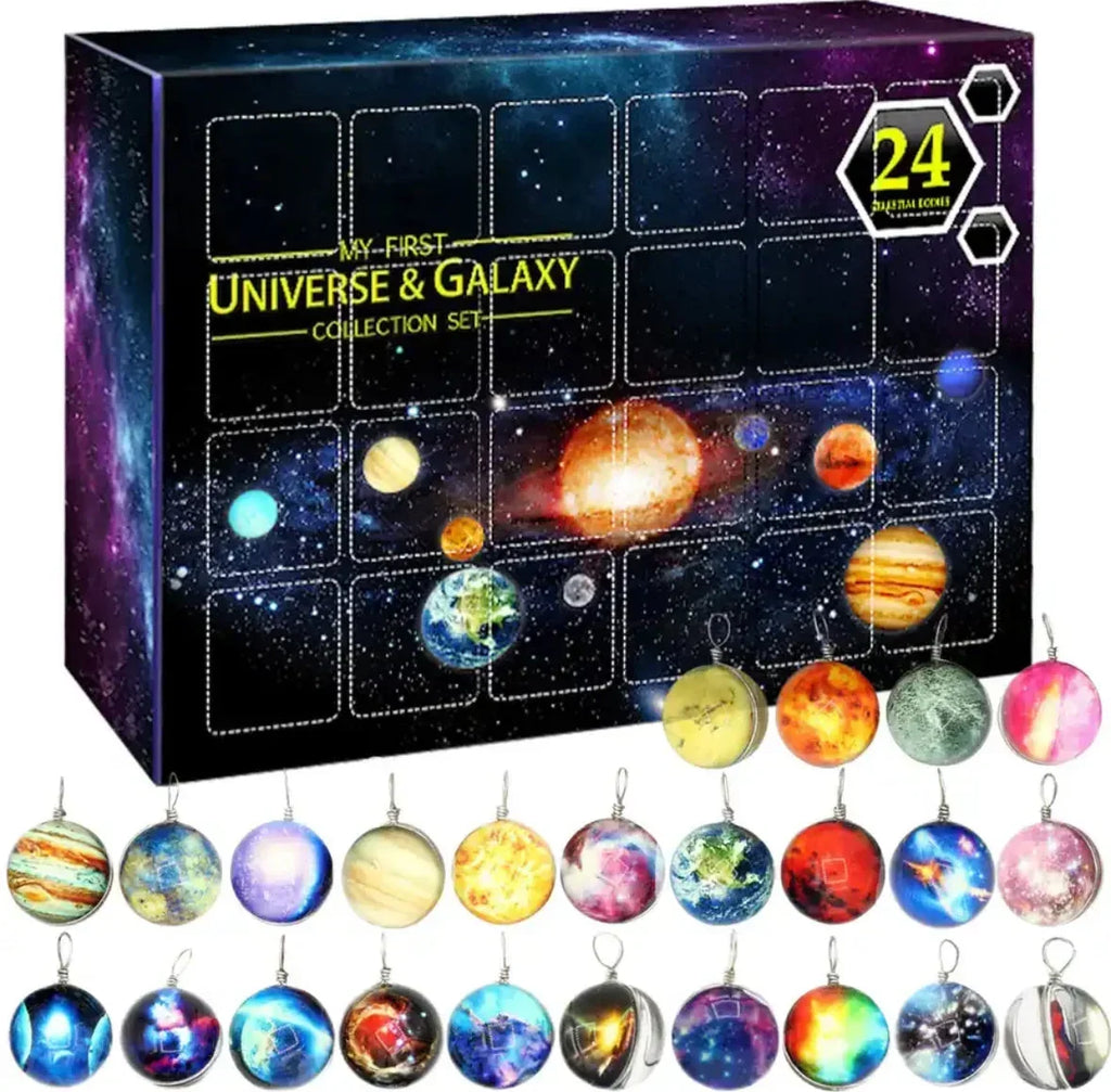 Solar System Advent Calendar with 24 Planet Pendants 2026