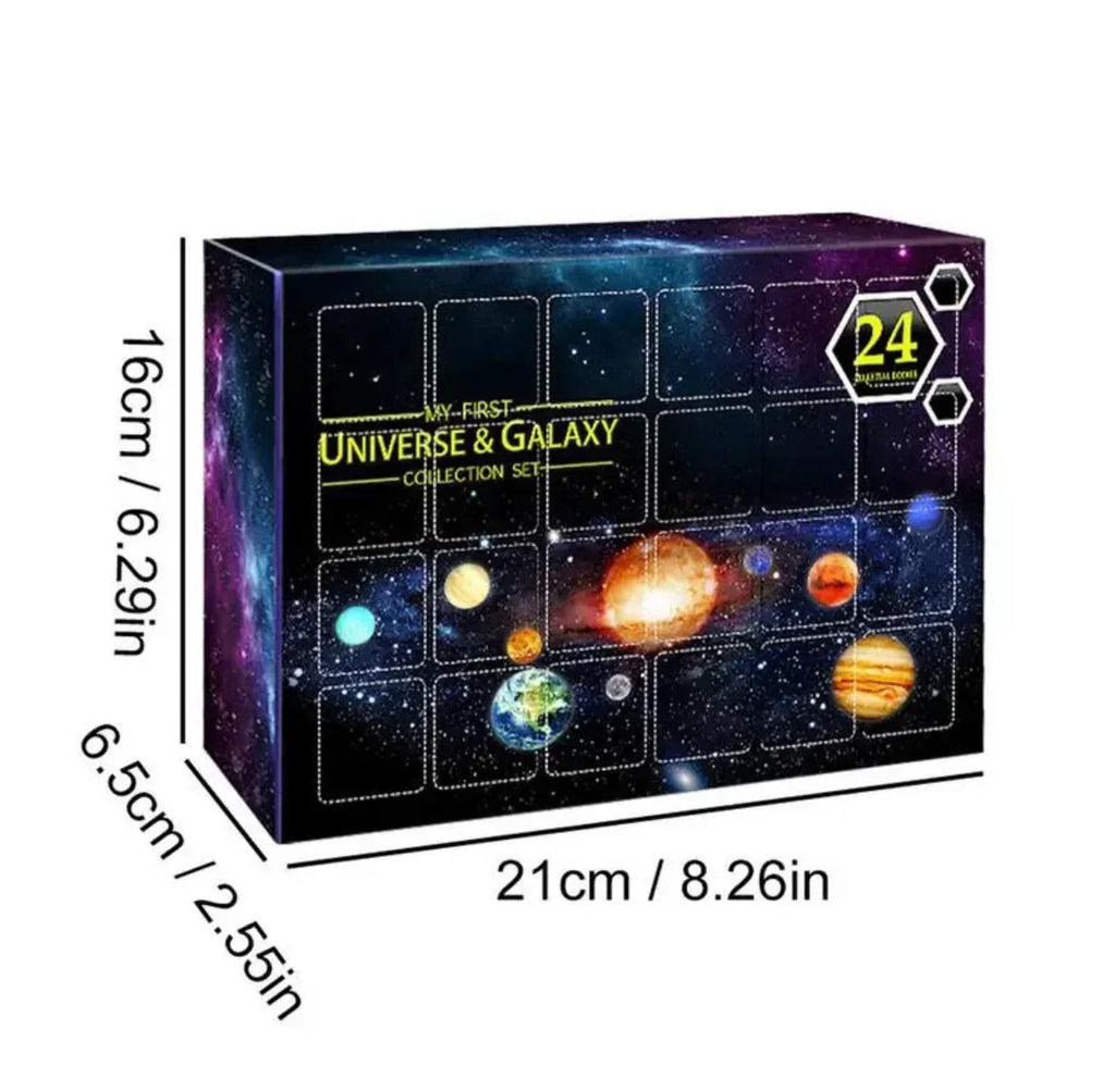 Solar System Advent Calendar with 24 Planet Pendants 2026