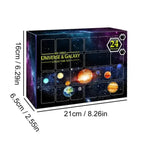 Solar System Advent Calendar with 24 Planet Pendants 2026