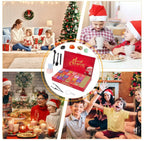 Crystal Dig Advent Calendar with 24 Plaster Blocks and Excavation Tools 2026