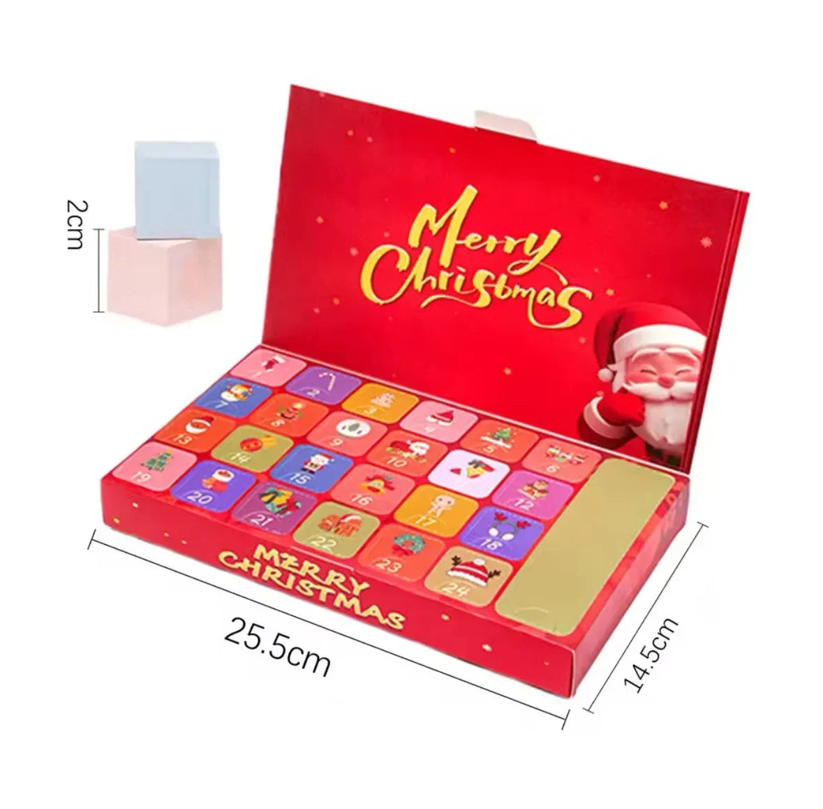 Crystal Dig Advent Calendar with 24 Plaster Blocks and Excavation Tools 2026