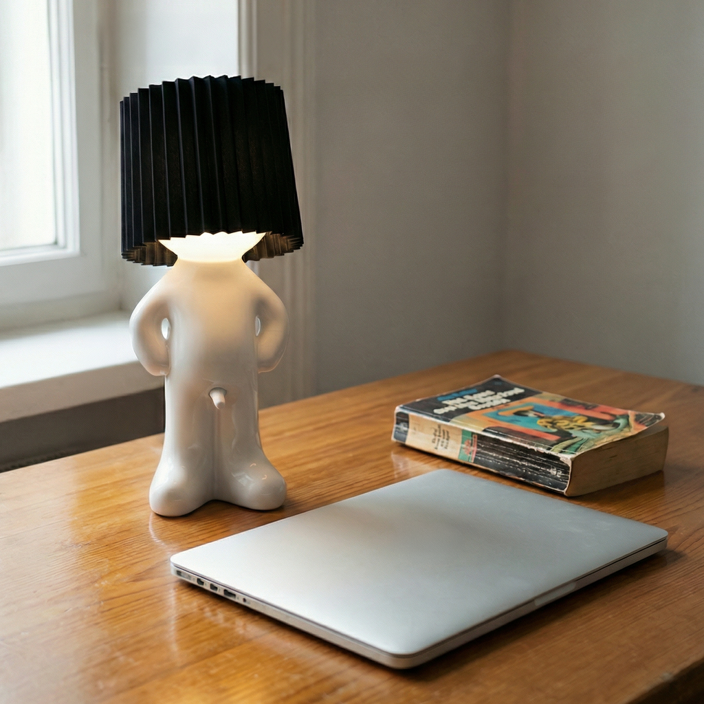 Cordless LED Table Lamp with Dimmer, 29 cm – Rechargeable, Decorative Night Light & Desk Lamp for Bedroom, Living Room & Office
