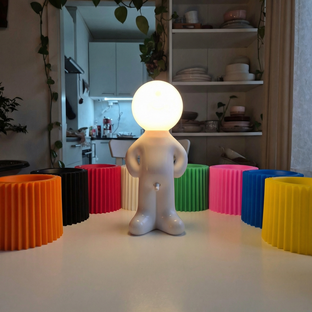 Cordless LED Table Lamp with Dimmer, 29 cm – Rechargeable, Decorative Night Light & Desk Lamp for Bedroom, Living Room & Office