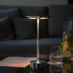 Cordless Rechargeable LED Table Lamp with Touch Dimming – Luxury Mood Light for Living Room & Bedroom