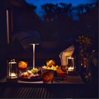 Cordless Rechargeable LED Table Lamp with Touch Dimming – Luxury Mood Light for Living Room & Bedroom