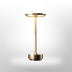 Cordless Rechargeable LED Table Lamp with Touch Dimming – Luxury Mood Light for Living Room & Bedroom