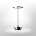 Cordless Rechargeable LED Table Lamp with Touch Dimming – Luxury Mood Light for Living Room & Bedroom
