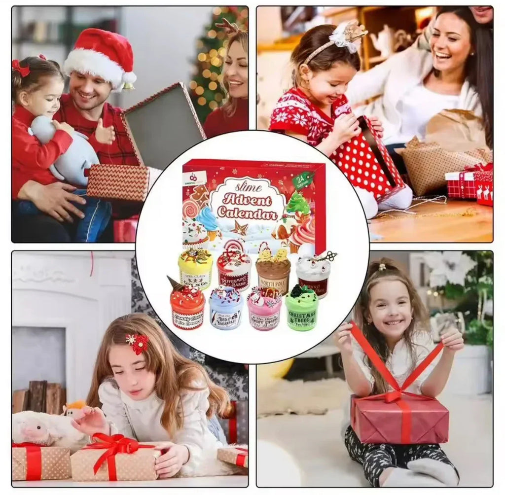 Slime Advent Calendar with 24 Pots of Slime 2026