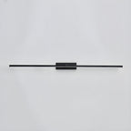 Linear LED Mirror Light in Black Metal – Integrated Wall Lamp in 3 Lengths