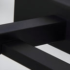 Linear LED Mirror Light in Black Metal – Integrated Wall Lamp in 3 Lengths