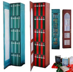 Book Lover Advent Calendar with 24 Miniature Book Tree Ornaments 2026