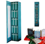 Book Lover Advent Calendar with 24 Miniature Book Tree Ornaments 2026