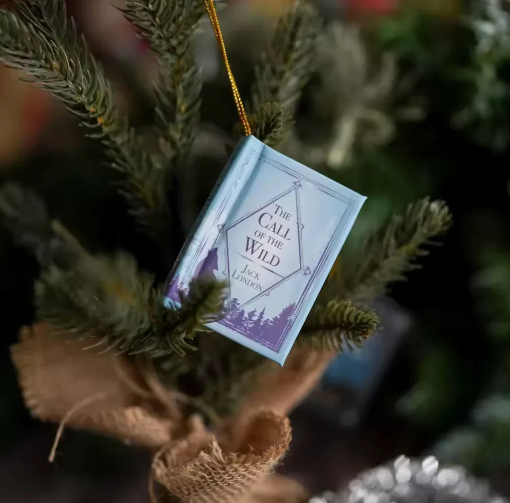 Book Lover Advent Calendar with 24 Miniature Book Tree Ornaments 2026
