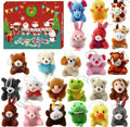 Plush Advent Calendar with 24 Mini Soft Toys with Hanging Loops 2026
