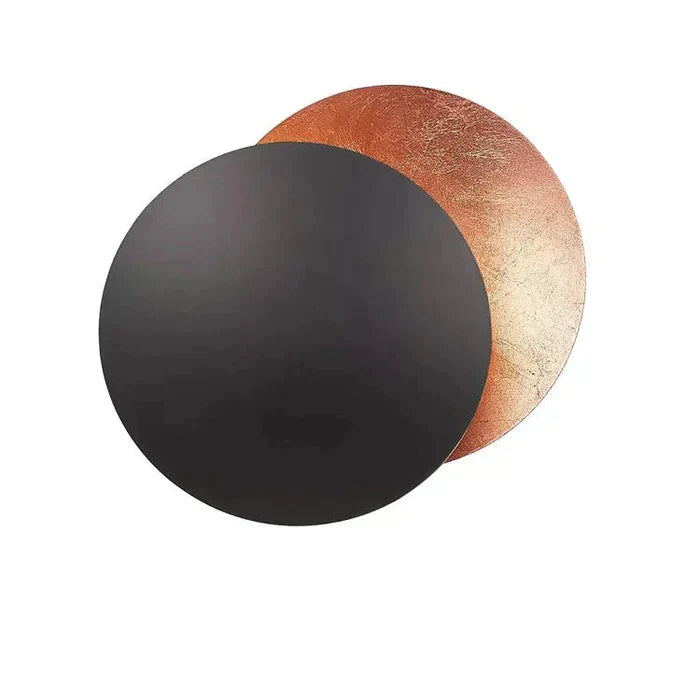 Eclipse LED Wall Light – Decorative Iron Mood Lamp with Shadow Effect for Living Room, 20–25 cm