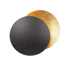 Eclipse LED Wall Light – Decorative Iron Mood Lamp with Shadow Effect for Living Room, 20–25 cm