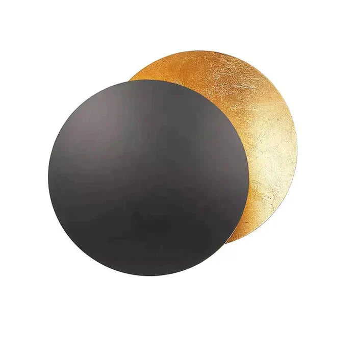 Eclipse LED Wall Light – Decorative Iron Mood Lamp with Shadow Effect for Living Room, 20–25 cm