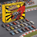 Speedcount | Kids Race Car Advent Calendar with 24 Cars and Track Accessories