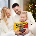Speedcount | Kids Race Car Advent Calendar with 24 Cars and Track Accessories