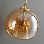 Modern Glass LED Ceiling Light with E27 Fitting – Design Lighting for Living Room, Bedroom & Kitchen