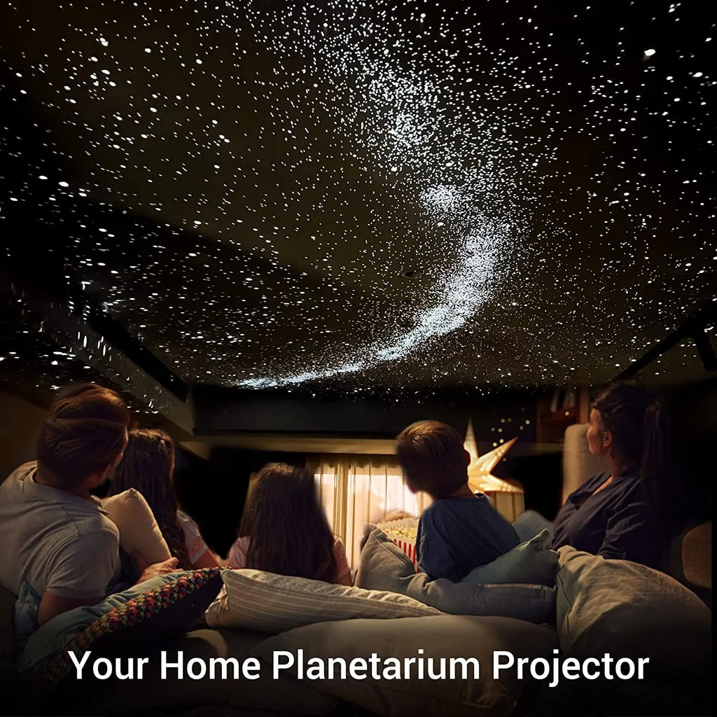 360° Rotating Star Projector Night Light with 13 Projection Discs – Galaxy & Starry Sky Mood Light