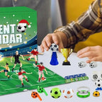 Kickora | Football Advent Calendar for Kids with 24 Stadium Building Pieces