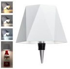 Cordless Dimmable LED Bottle Lamp – Rechargeable Table Lamp with Touch Control & 3 Light Settings for Mood Lighting