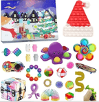 Sensory Toy Advent Calendar for Kids with Christmas Themes 2026