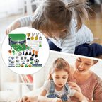 Kickora | Football Advent Calendar for Kids with 24 Stadium Building Pieces