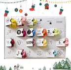 Yarn Advent Calendar with 24 Mini Balls of Knitting Yarn 2026