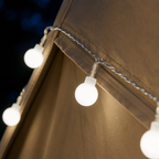 Mood String Lights with 20 LED Bulbs, 3 m – Warm White Party Lighting for Indoor & Outdoor Decoration