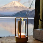 Decorative Crystal Table Lamp – Rechargeable Cordless LED Night Light with Three Dimmable Light Modes, Modern Design, 18 cm