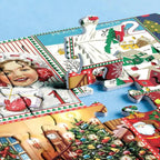 Puzzvent | Jigsaw Puzzle Advent Calendar with 1000 Pieces and Christmas Scene
