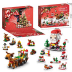 Christmas Building Blocks Advent Calendar XXL with 12 Large Model Kits 2026