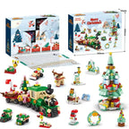 Christmas Building Blocks Advent Calendar XXL with 12 Large Model Kits 2026